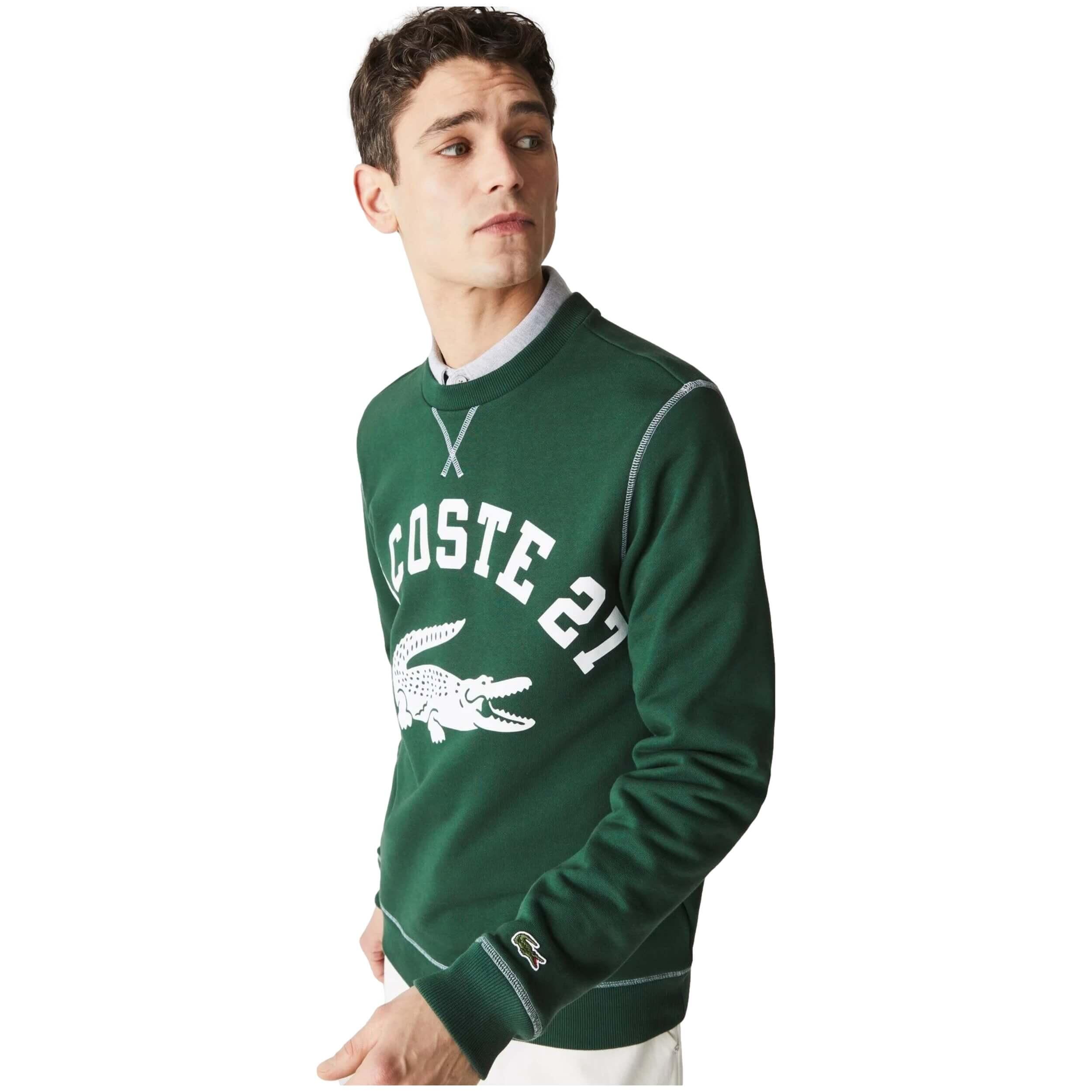Sweat à capuche Lacoste modèle SH0062-00-132 pour homme 3/5