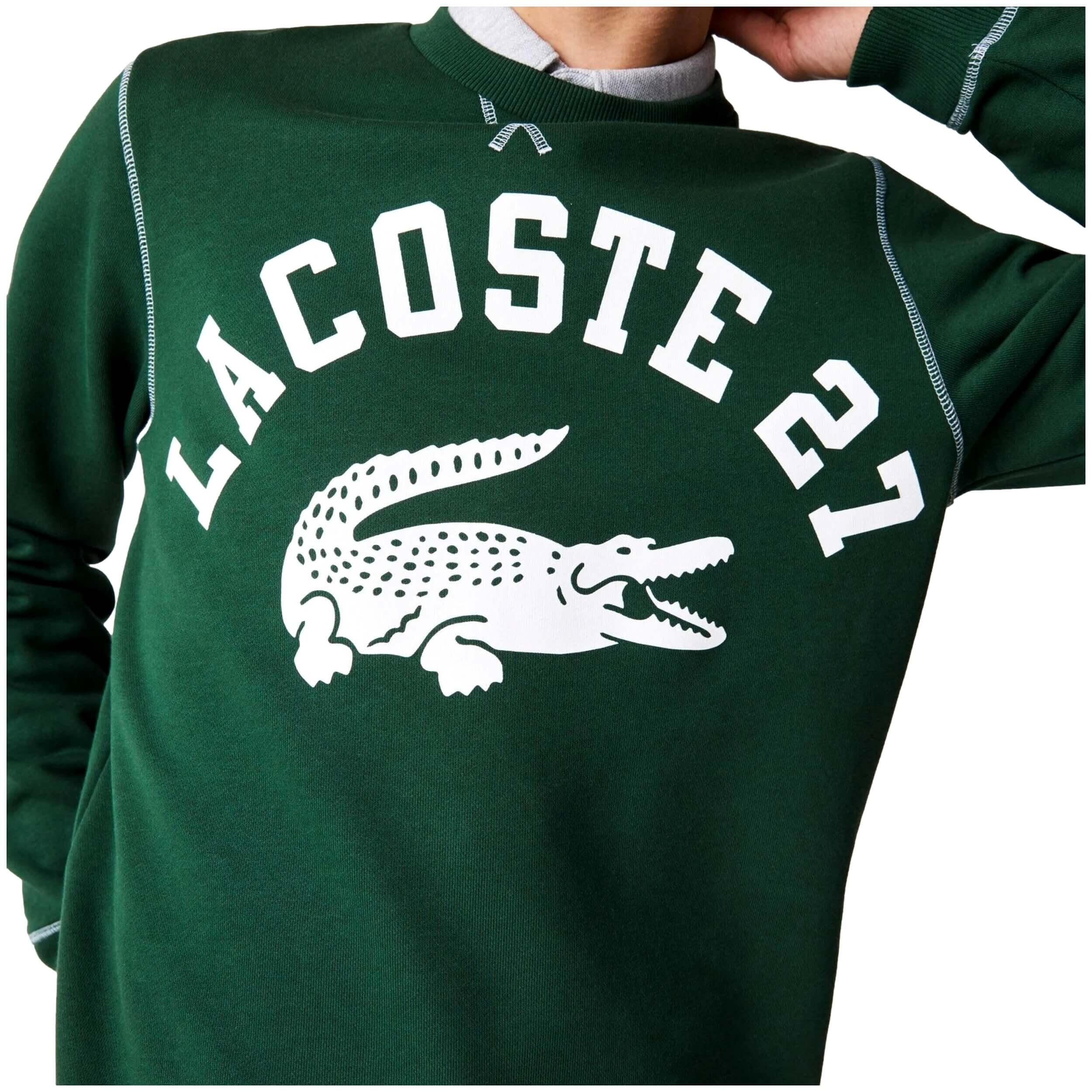 Sweat à capuche Lacoste modèle SH0062-00-132 pour homme 2/5
