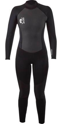 Combinaison intégrale manches longues fille GUL G-Force Flatlock 3 Back-Zip