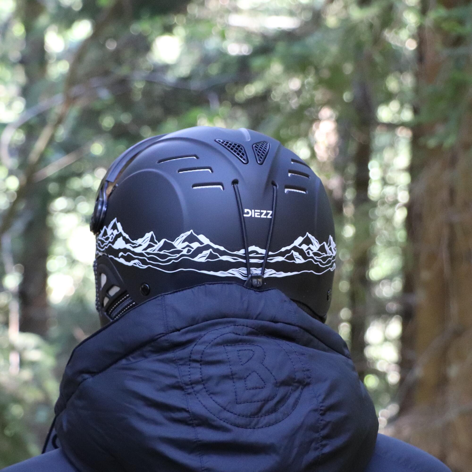 Helm LOUNA II Fashion BLACK MOUNTAIN 4/4