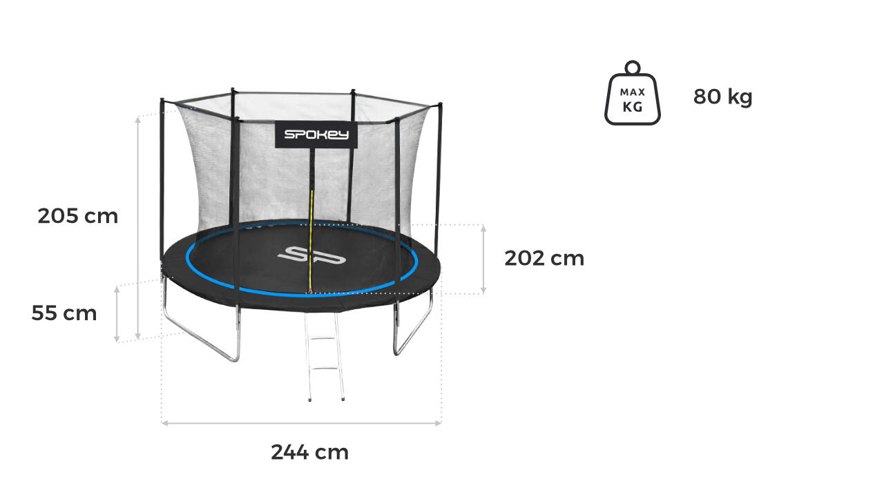 Trampolina ogrodowa Spokey Jumper 5/5
