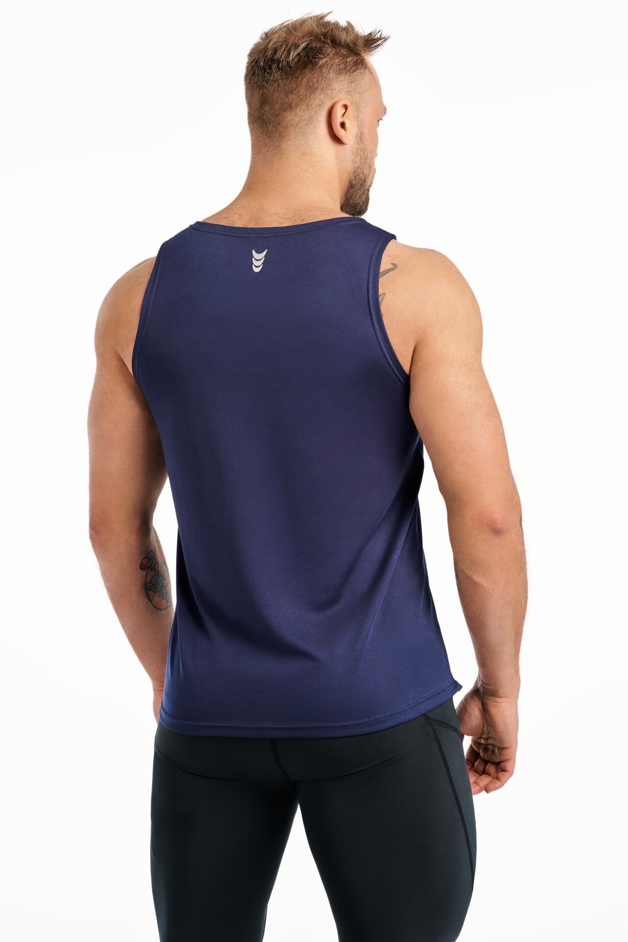 Heren Rough Radical Fine mouwloos sneldrogend T-shirt 2/3