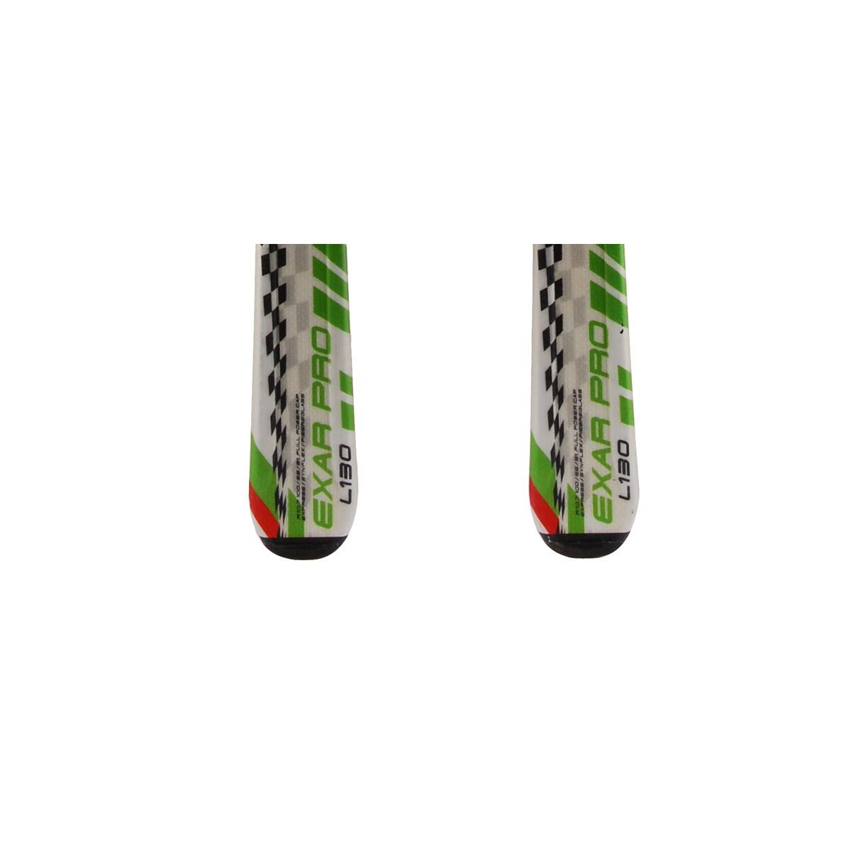 TWEEDEHANDS - Junior Gebruikte Ski Elan Exar Pro + Bindingen - GOEDE 4/4