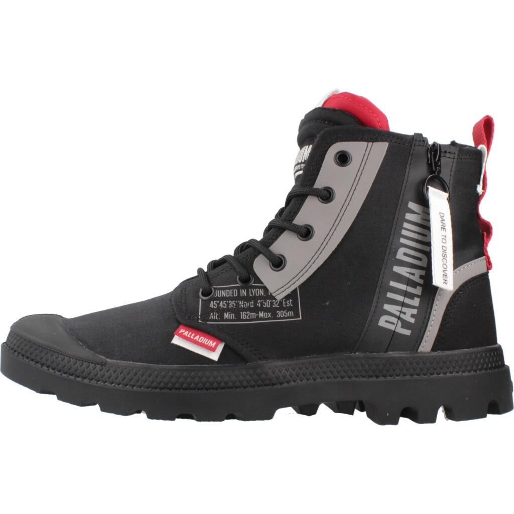 Bottes Palladium Modèle Pampa Hi Dare Zip Couleur Noir 2/5