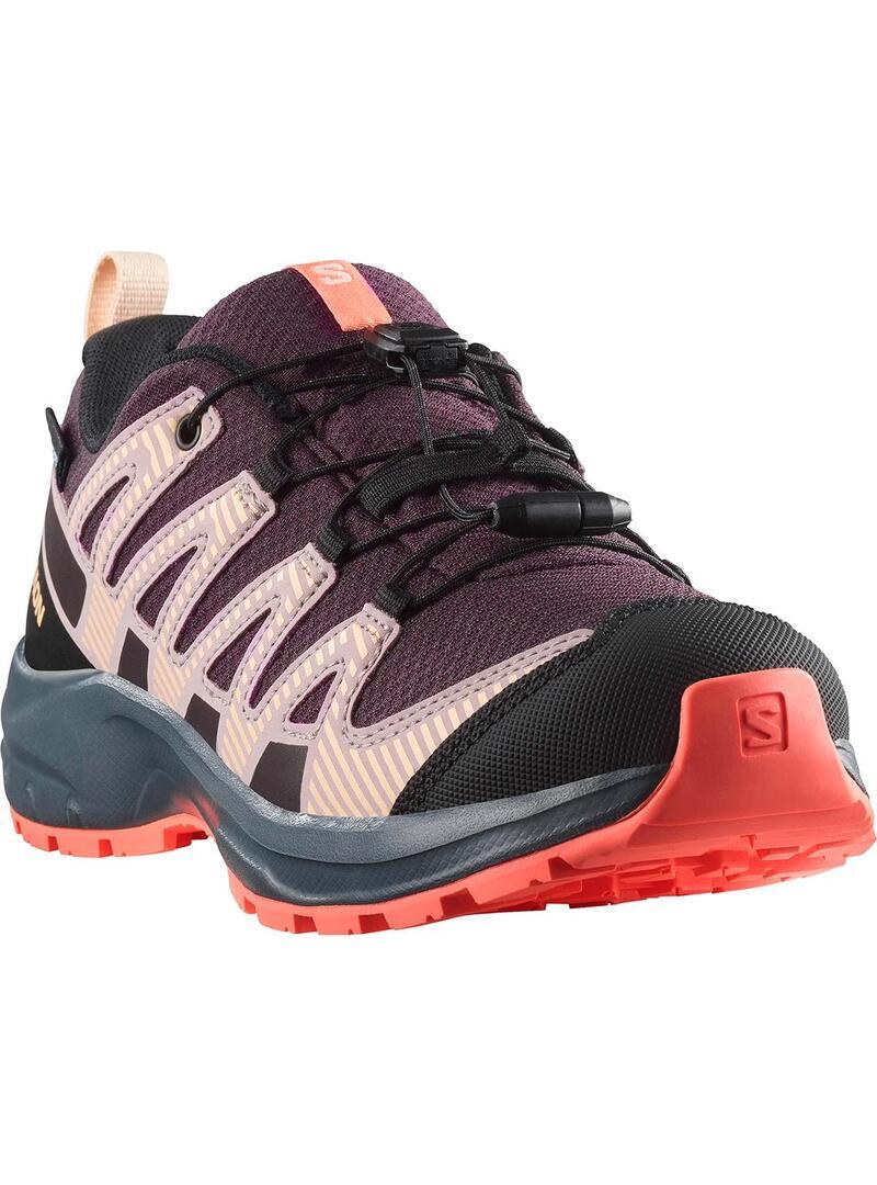 Corsa e trail per bambina Salomon Xa pro v8 Viola 5/6