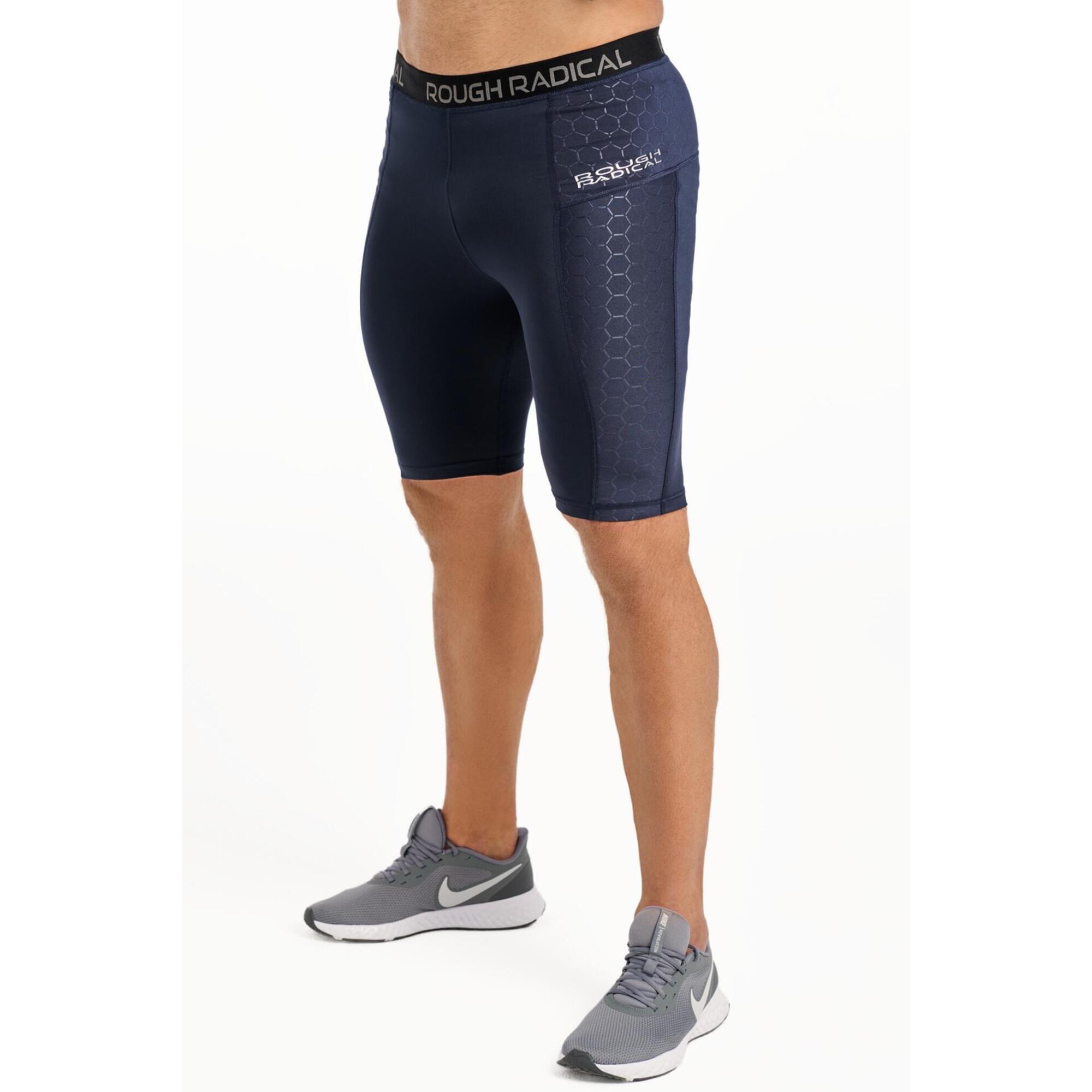 Rough Radical - Short De Sport Thermique Rough Radical Stone - Short - Bleu - 48 Xl - Decathlon