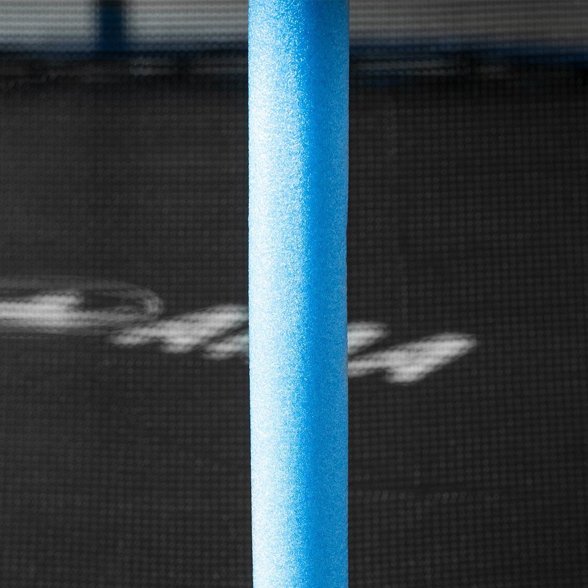 Trampolino ovale per bambini ATAA con rete blu 6/7