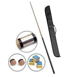 Queue de billard avec articulations en acier et sac de transport - Devessport