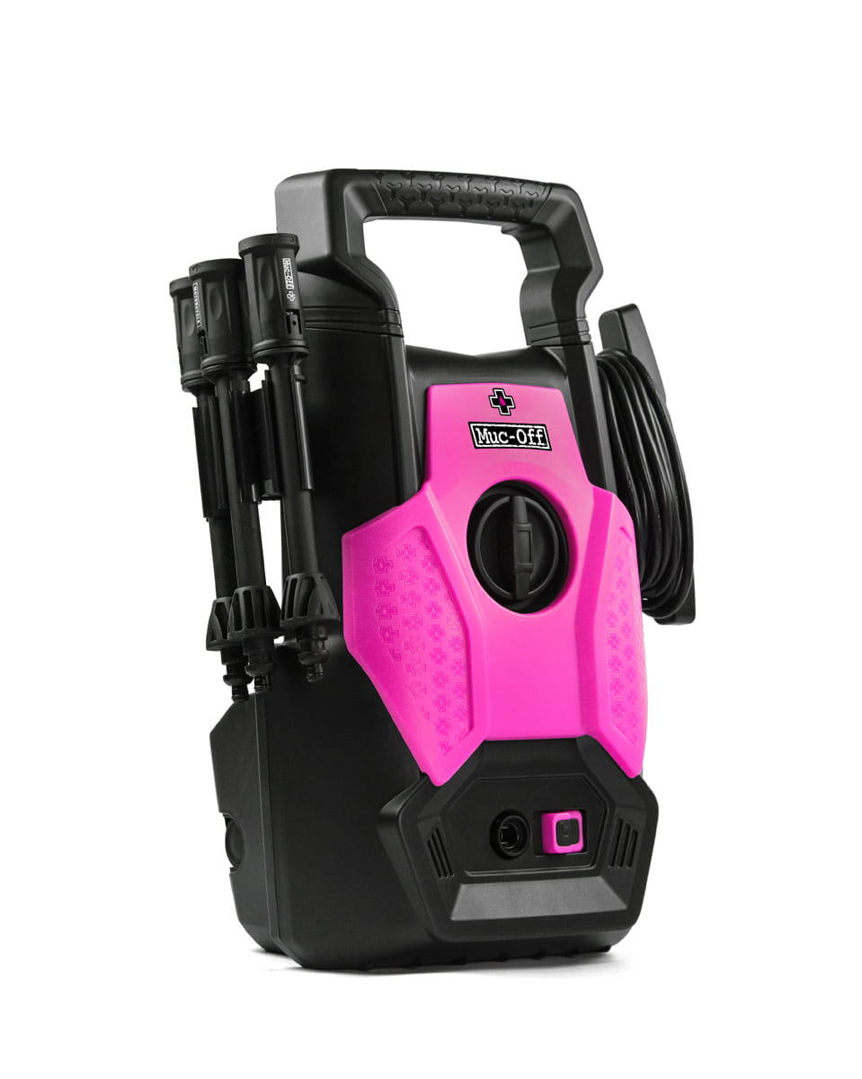 Ensemble Moto pour laveuse à pression - Noir/Rose 3/5