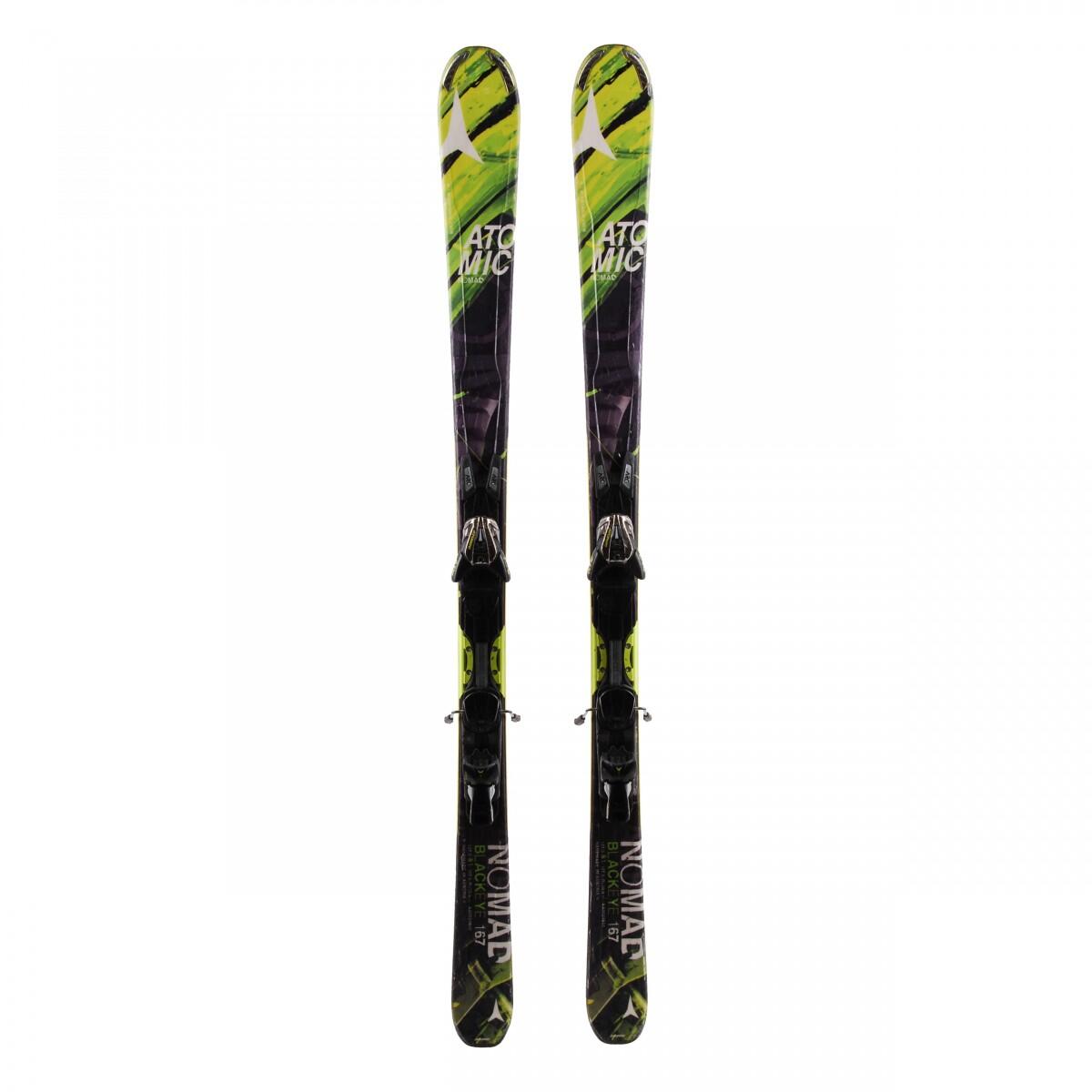 ATOMIC RECONDITIONNE - Ski Atomic Nomad Blackeye + Fixations