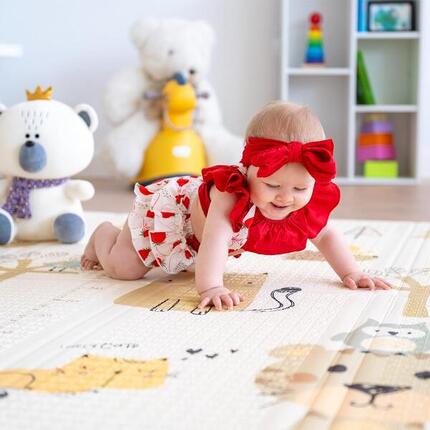 Tapis de gymnastique pliant pour enfants