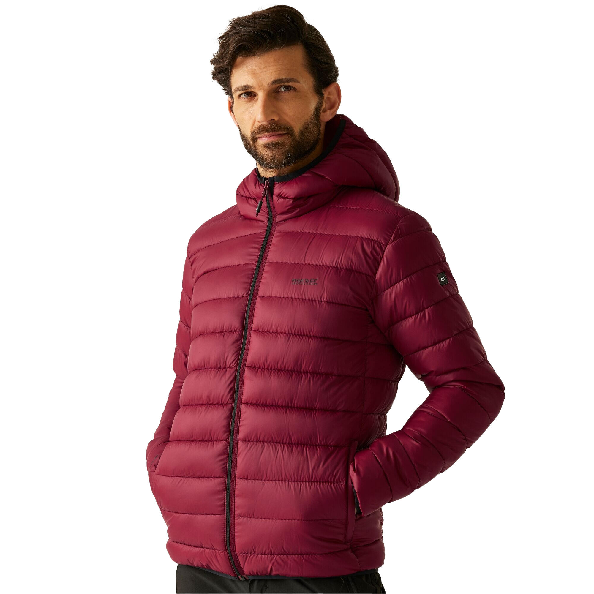 Veste Matelassée MARIZION Homme (Pourpre Foncé) 4/5