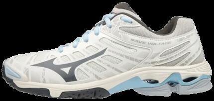 Zapatos de voleibol Mizuno Wave Voltage Mujer Blanco