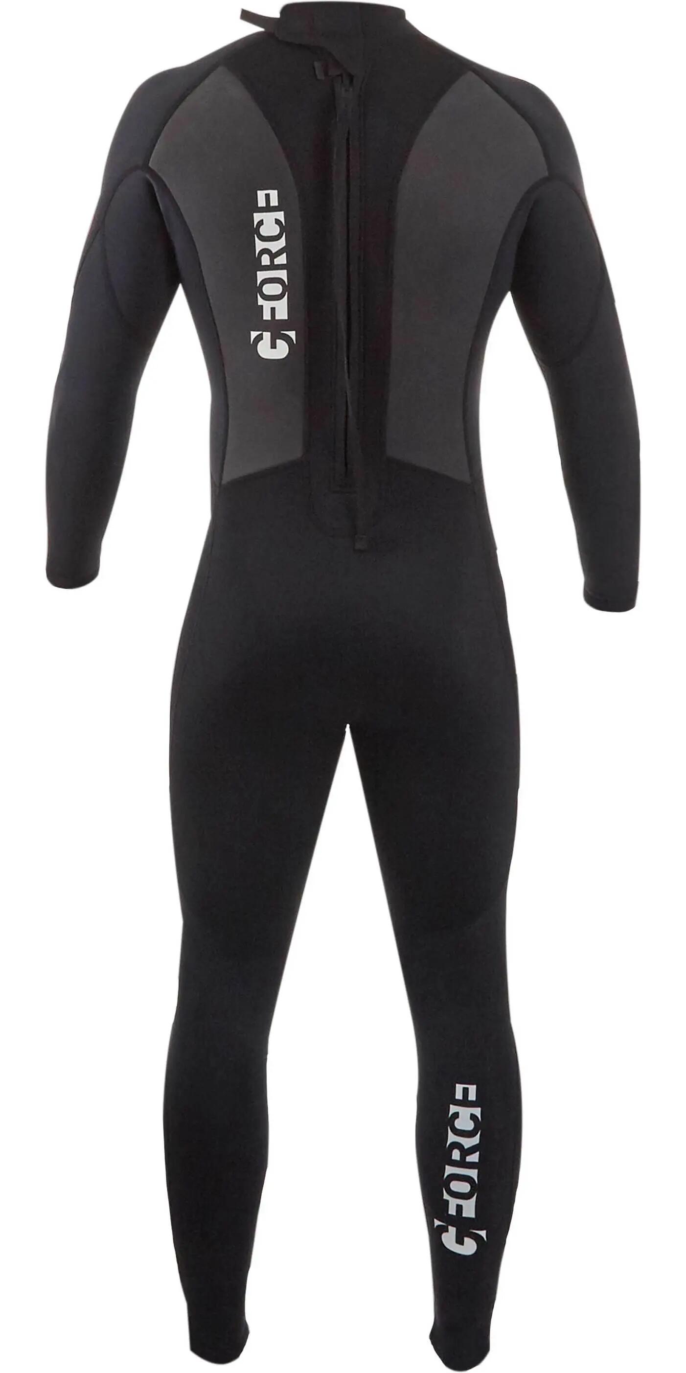 Combinaison intégrale manches longues enfant GUL G-Force Flatlock 3 Back-Zip 2/2