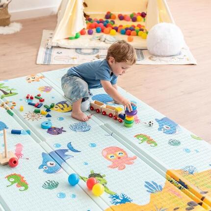 Tapis de gymnastique pliant pour enfants