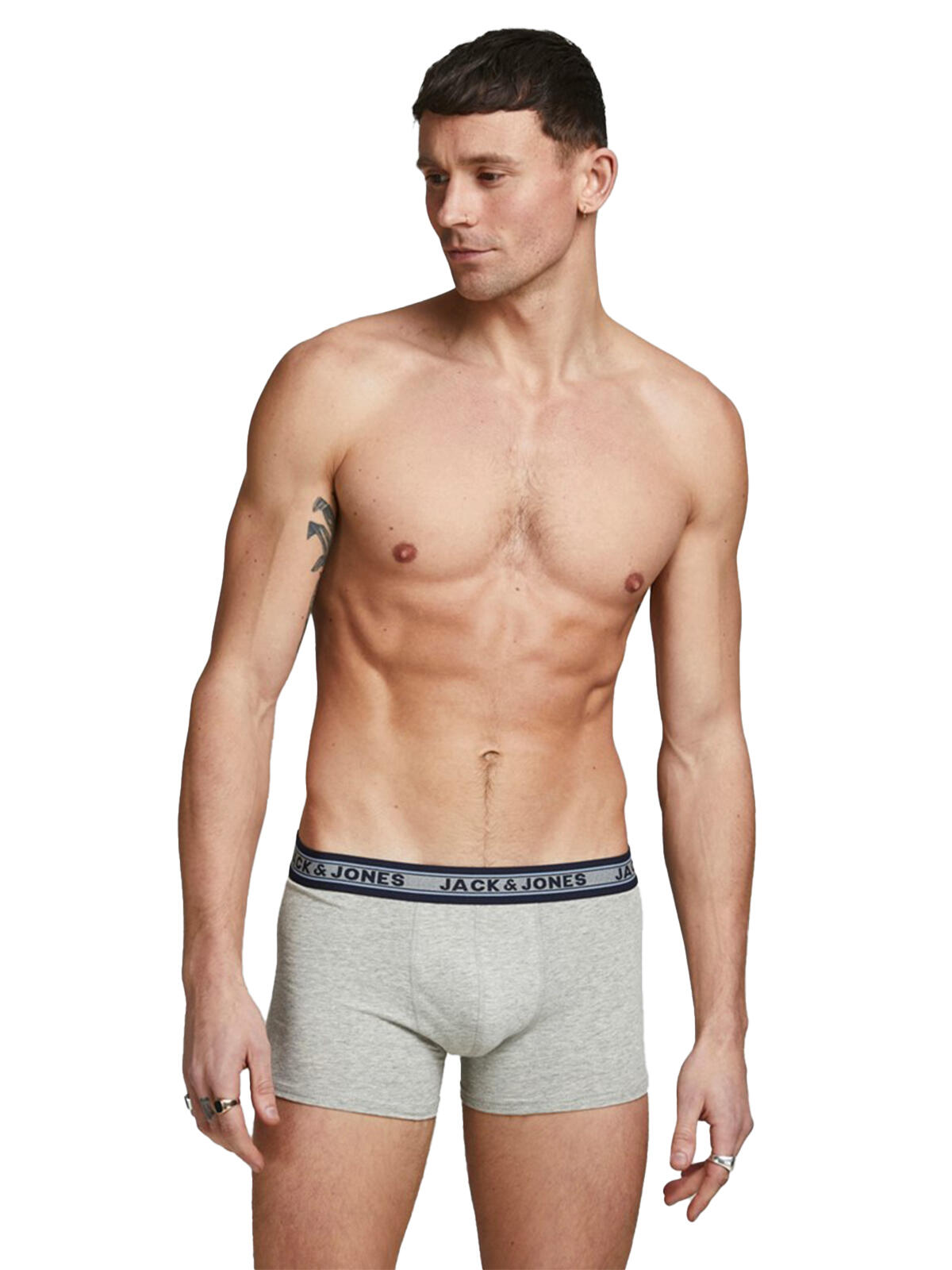 Bokserki Jack & Jones Jacsolid Trunks 10 Packs (x10) 4/7