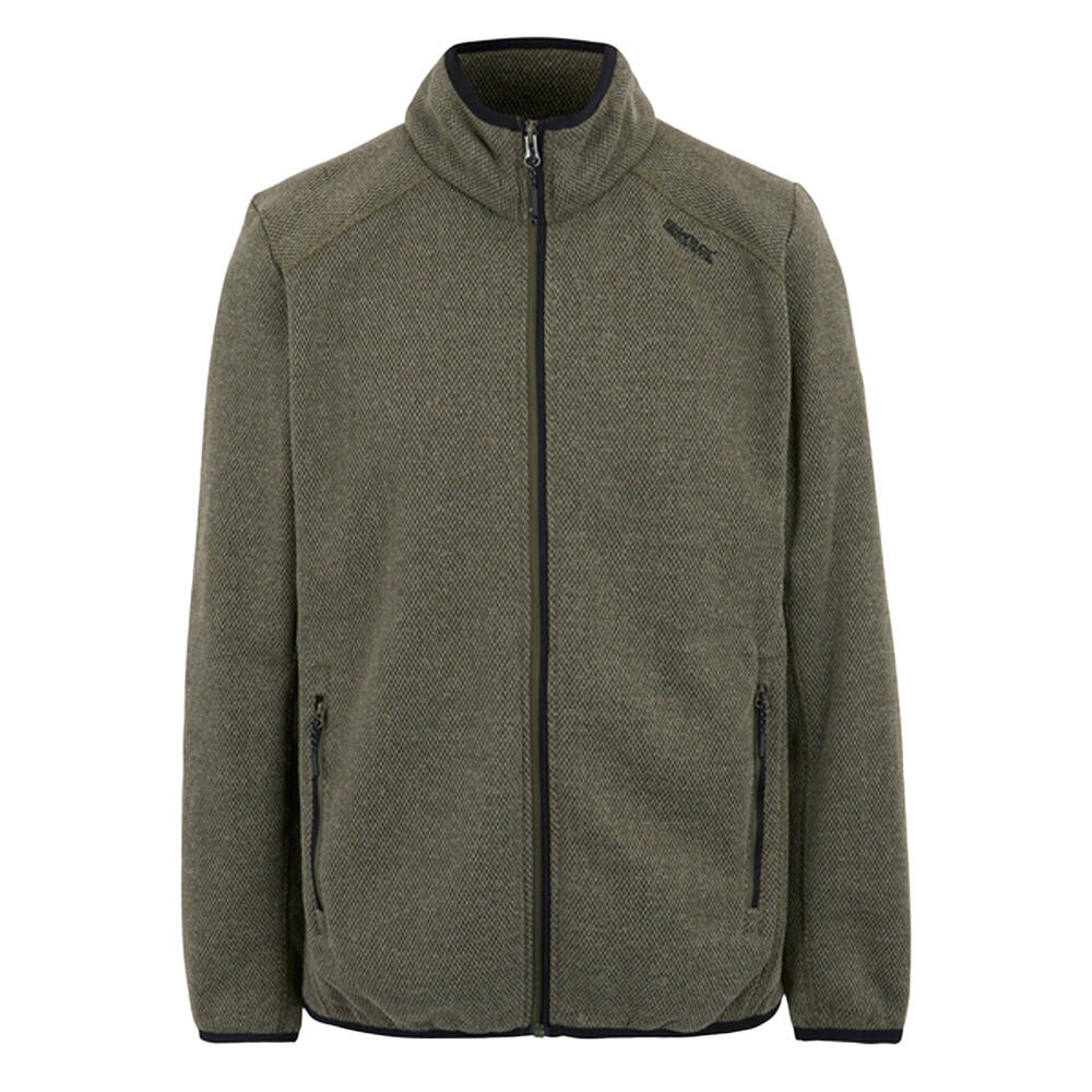 REGATTA Mens Torrens Full Zip Fleece Jacket (Olive Night)