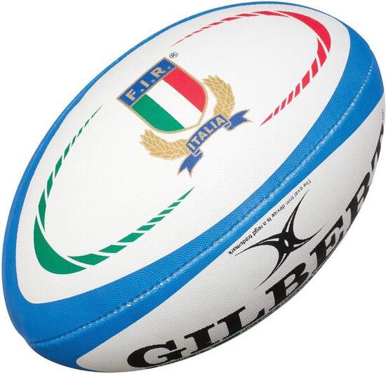 Pallone Rugby Gilbert Replica F.I.R. Italia misura Midi