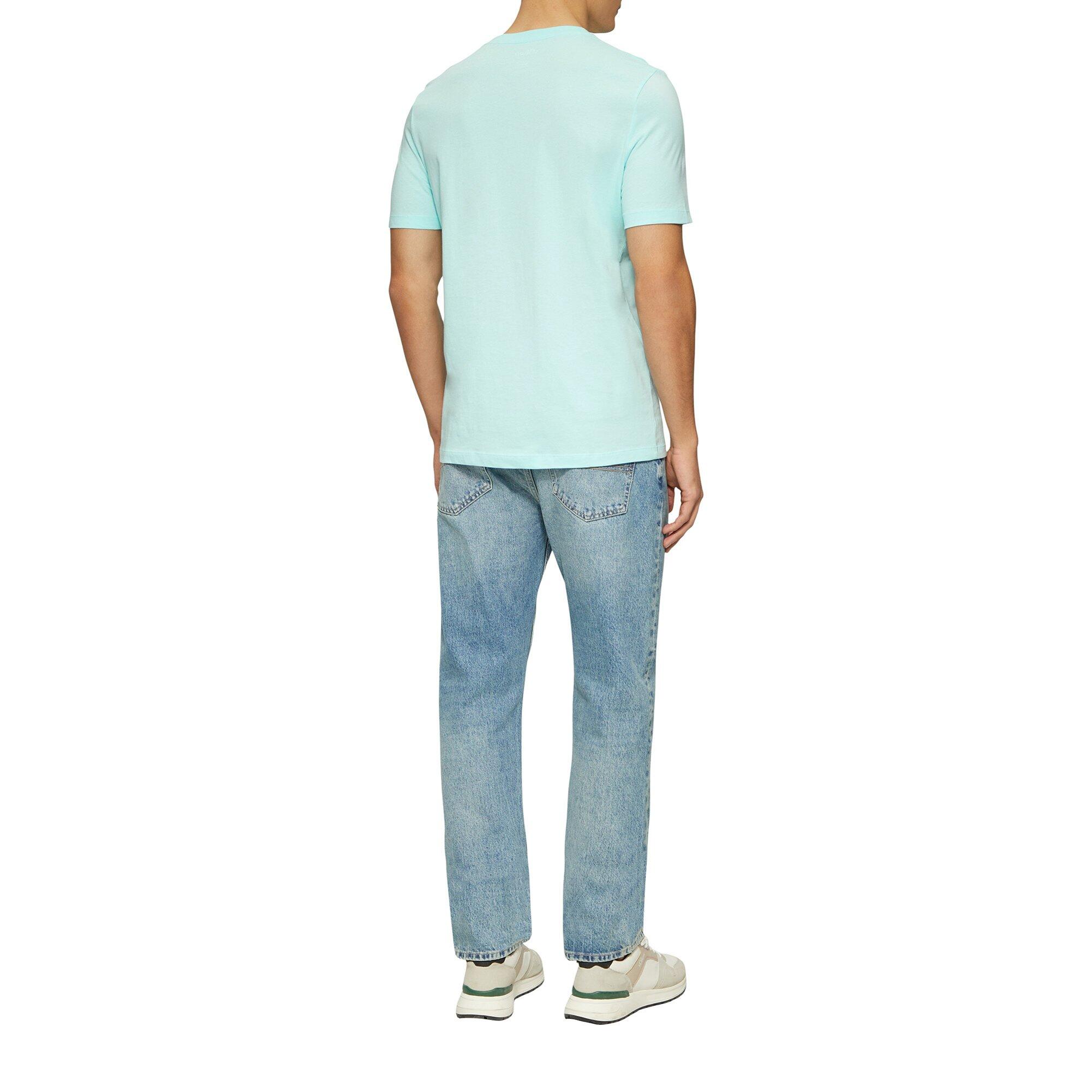 T-Shirt Herren 1er Pack Bequem sitzend-Logo T-Shirt 3/4