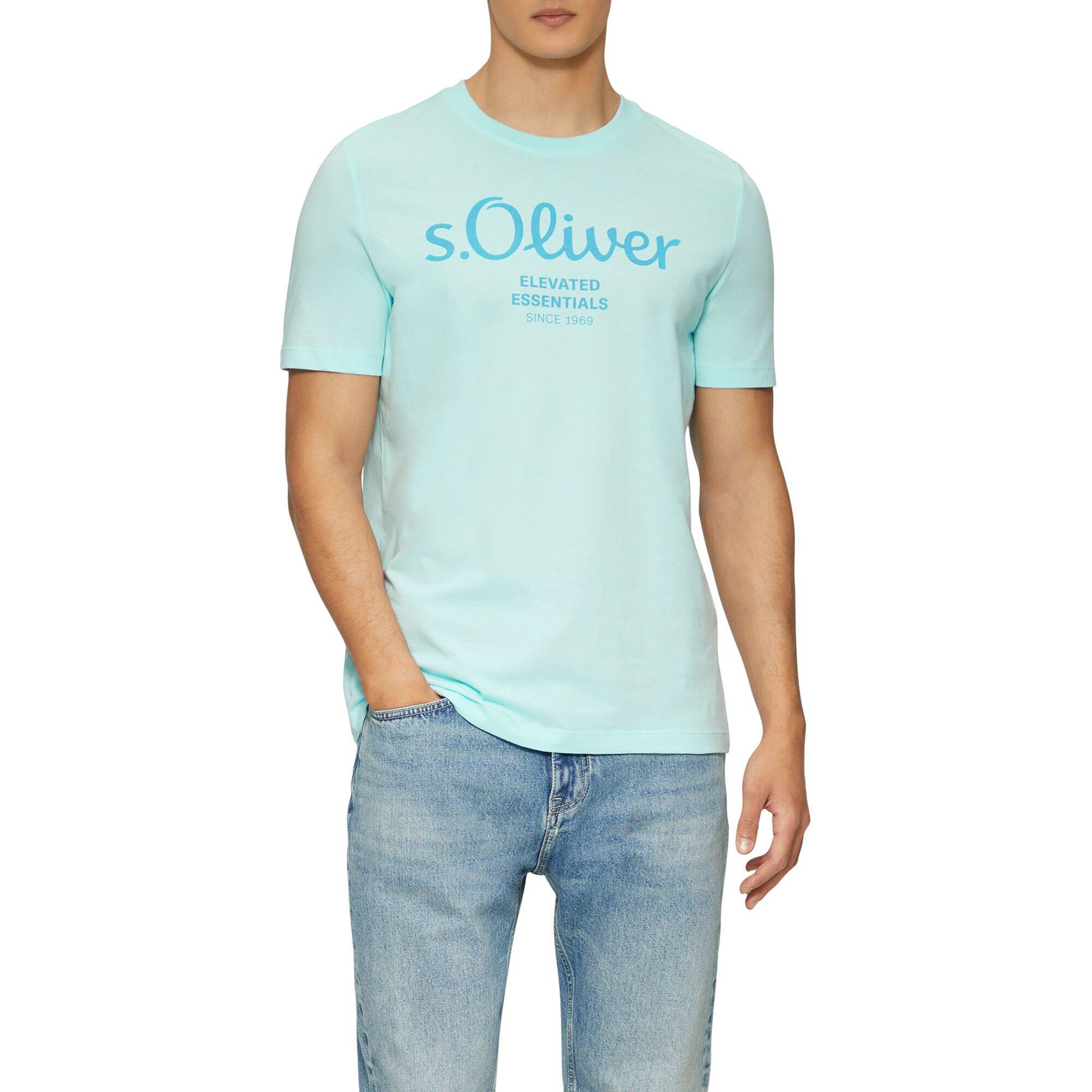 T-Shirt Herren 1er Pack Bequem sitzend-Logo T-Shirt 2/4