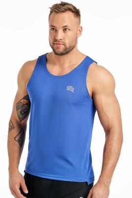 Heren rough radical fine mouwloos sneldrogend t-shirt