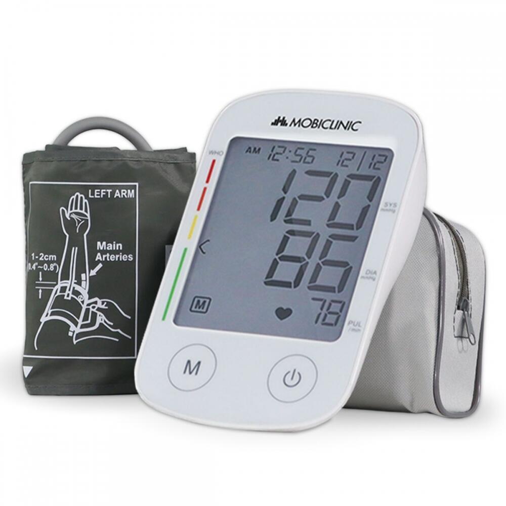 MOBICLINIC Esfigmomanómetro automático com memória TX-01 Branco