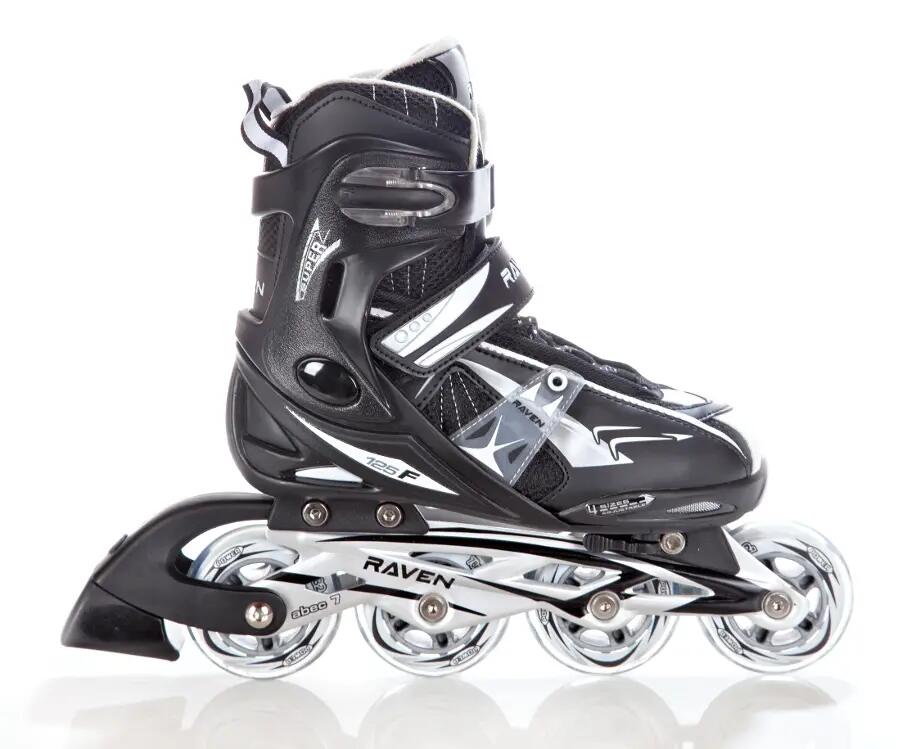 Raven Team Patins à roulettes Ajustables Noir 2/7
