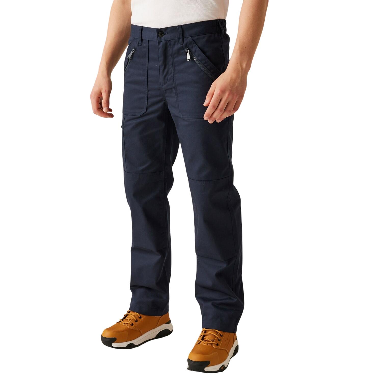 REGATTA Mens Pro Action Stretch Trousers (Navy)