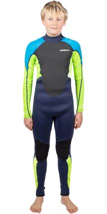 Combinaison intégrale manches longues enfant GUL Response Flatlock 3/2 Back-Zip