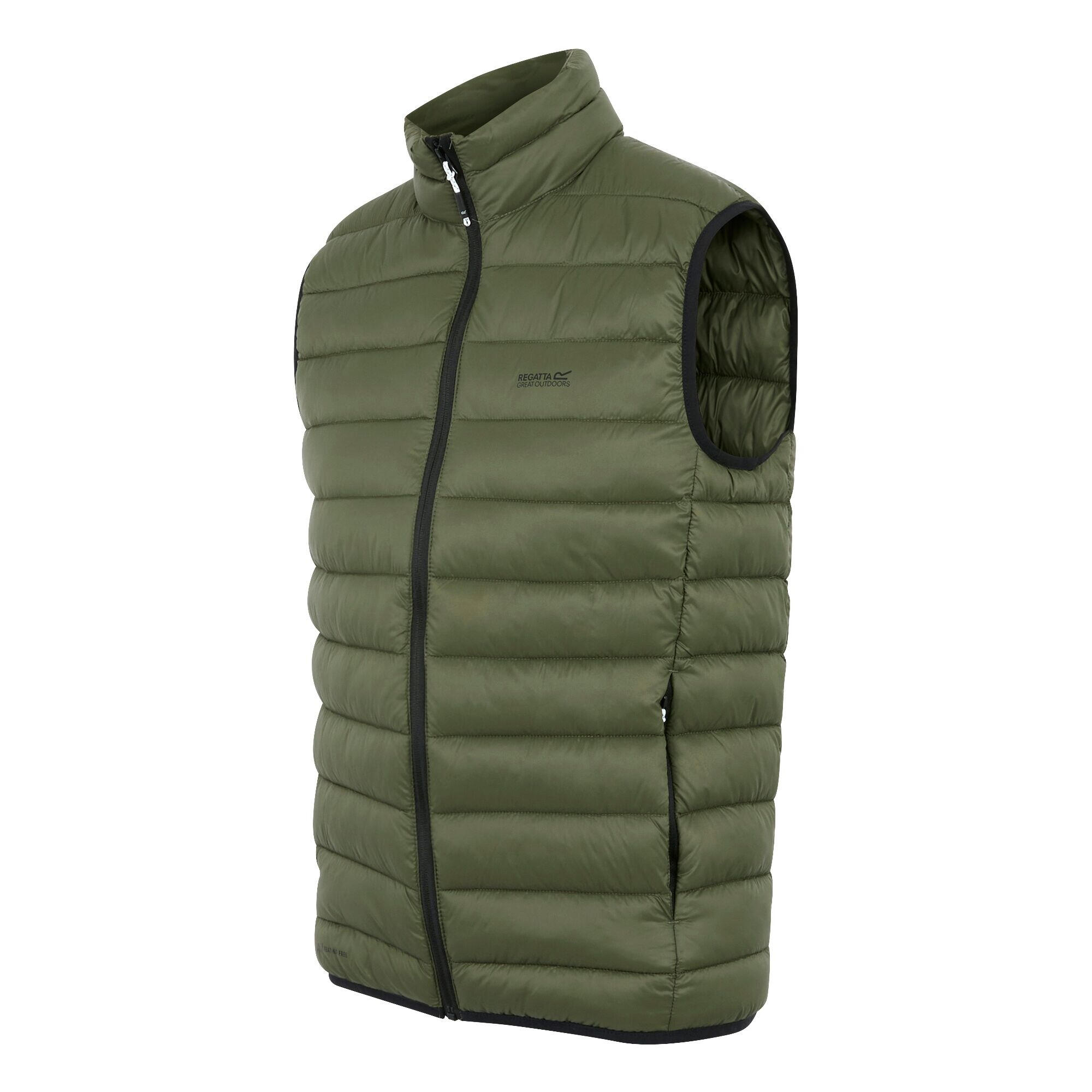 Veste Sans Manches MARIZION Homme (Vert Kaki Foncé) 3/5