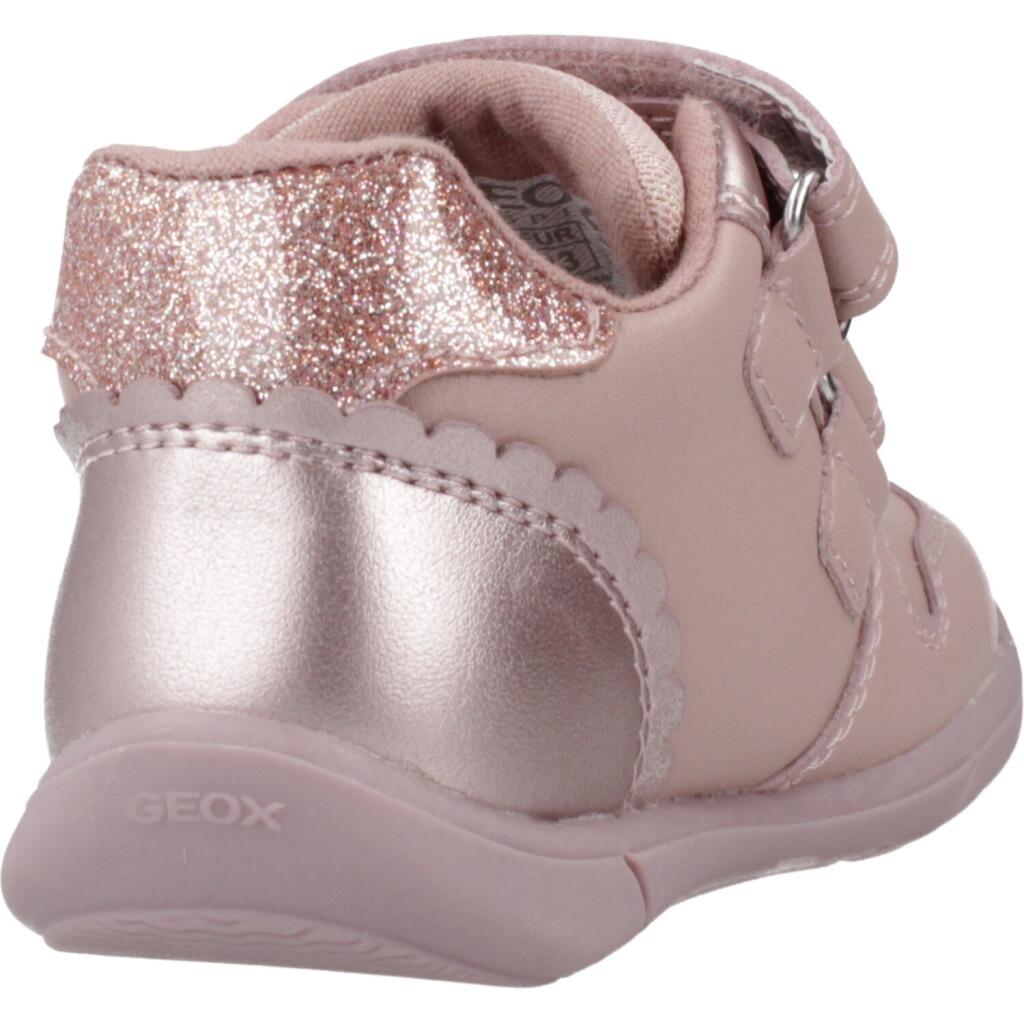 Ténis Geox Modelo B Zapito Girl Cor Rosa 3/5