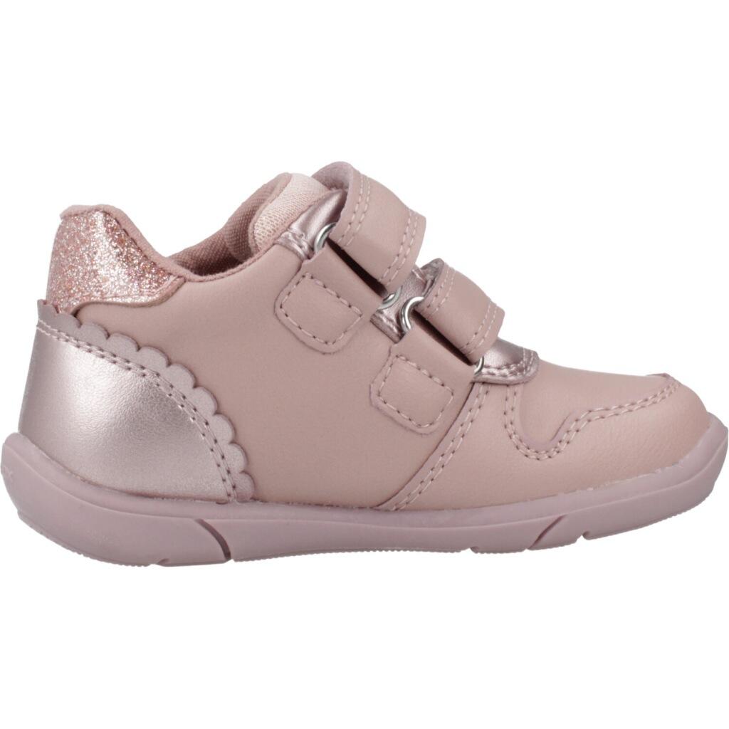 Ténis Geox Modelo B Zapito Girl Cor Rosa 4/5