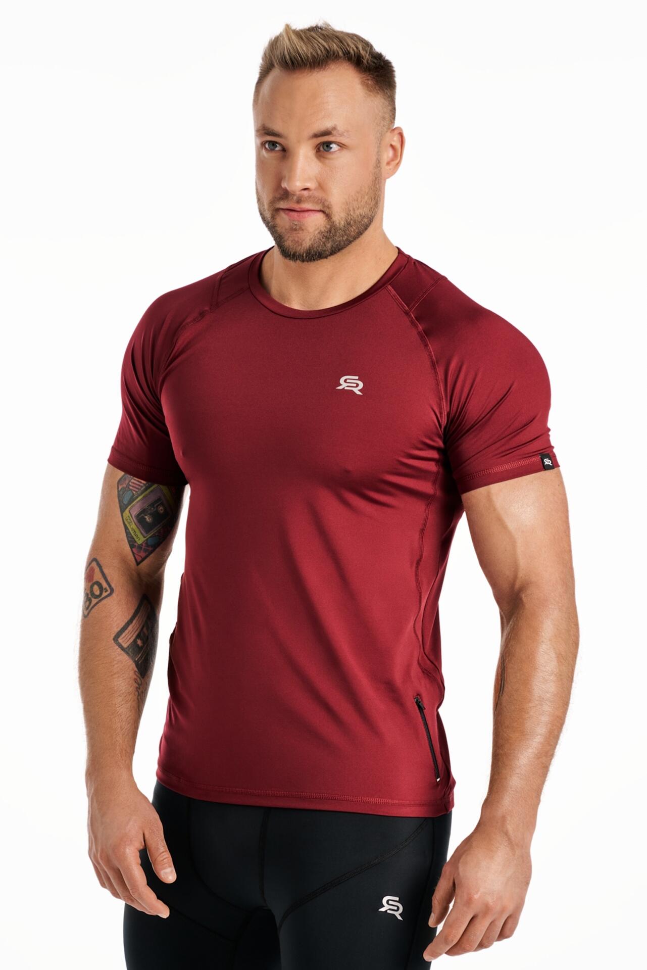 Koszulka fitness szybkoschnąca męska Rough Radical Vital Zip