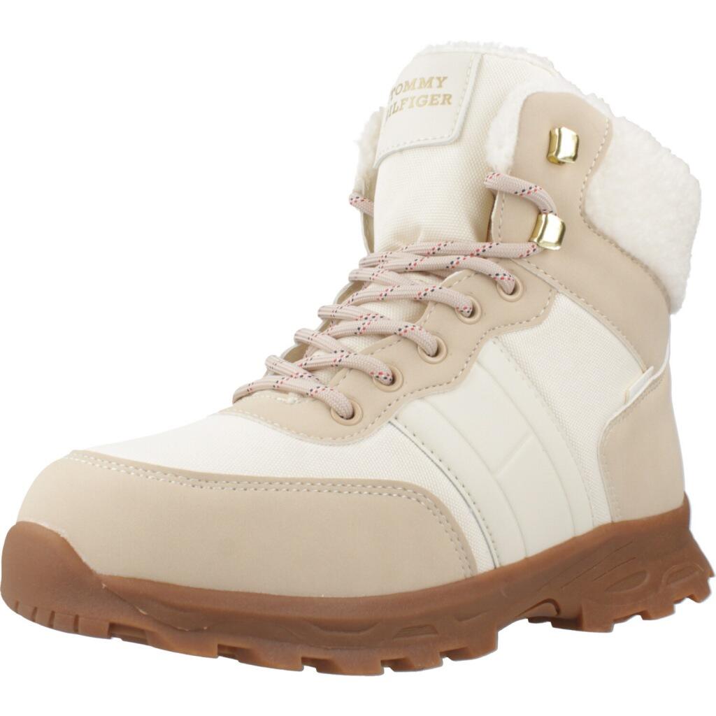 Botas tommy hilfiger modelo bootie roger cor bege