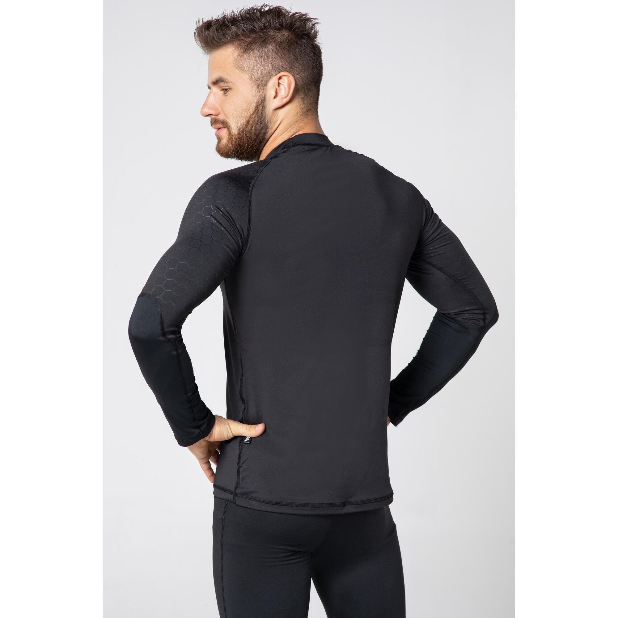 Koszulka szybkoschnąca fitness męska Rough Radical Stone LS 2/3