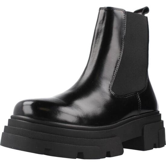 Tommy Hilfiger Modello Th Shiny Leather Chelsea Colore Nero