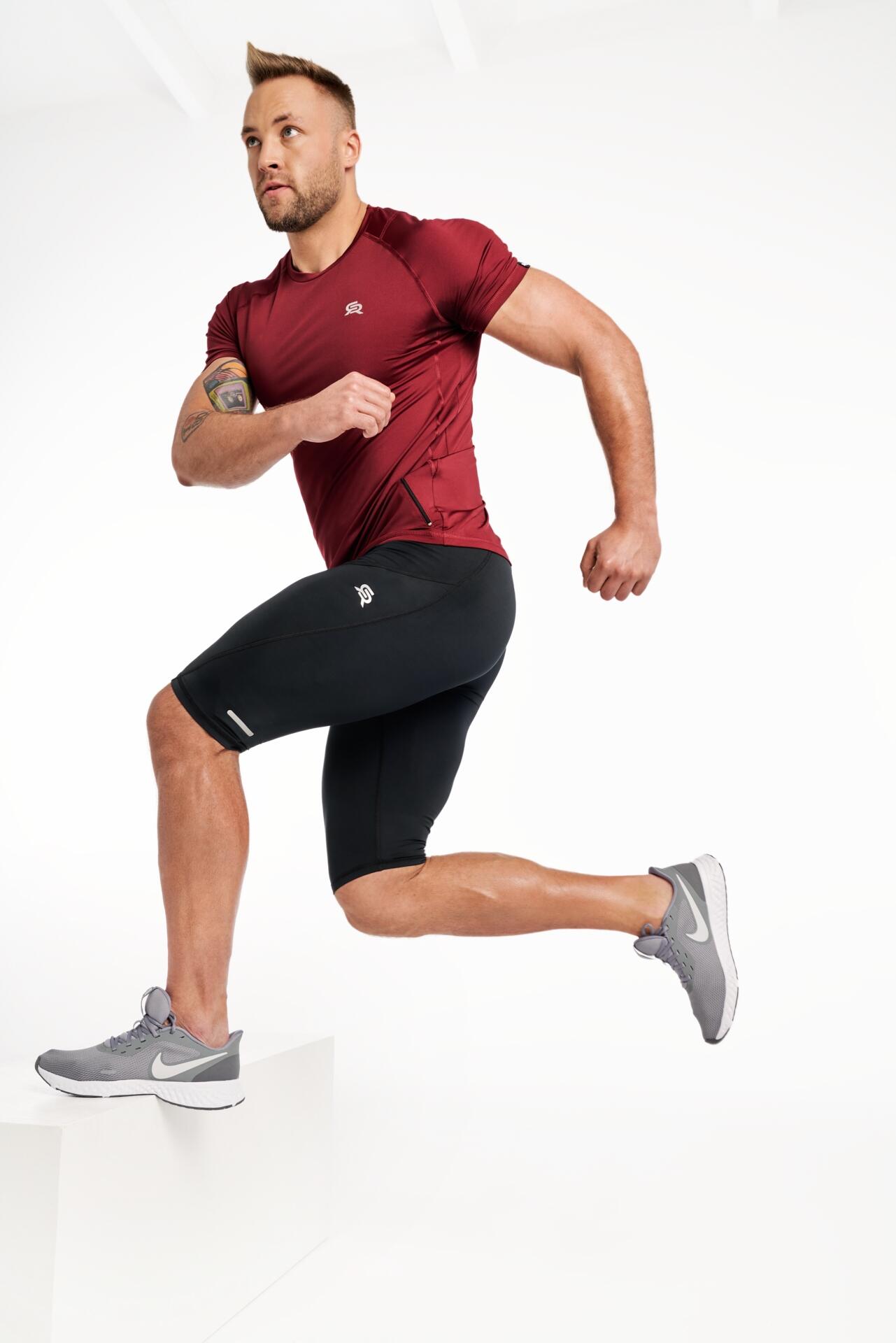 Chemise d'entraînement Rough Radical Vital Zip à séchage rapide 4/5