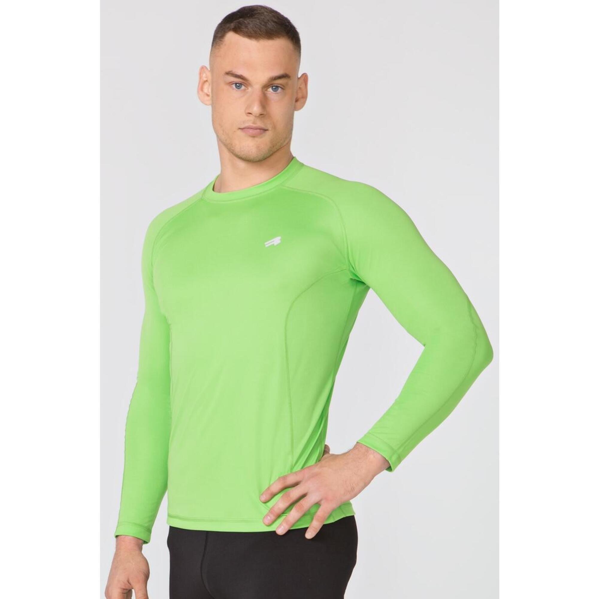 Koszulka termoaktywna z długim rękawem fitness męska Rough Radical Fury LS 2/4