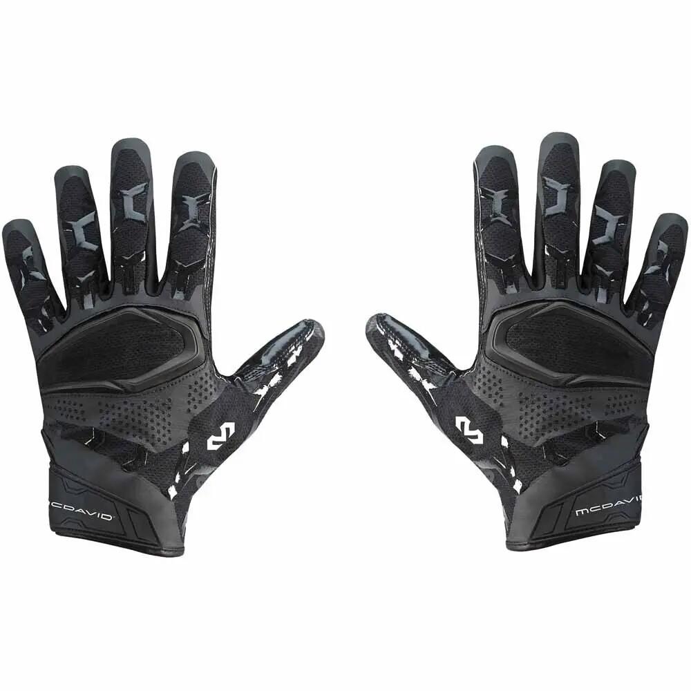 McDavid Floorball Handschuhe L Schwarz 2/3