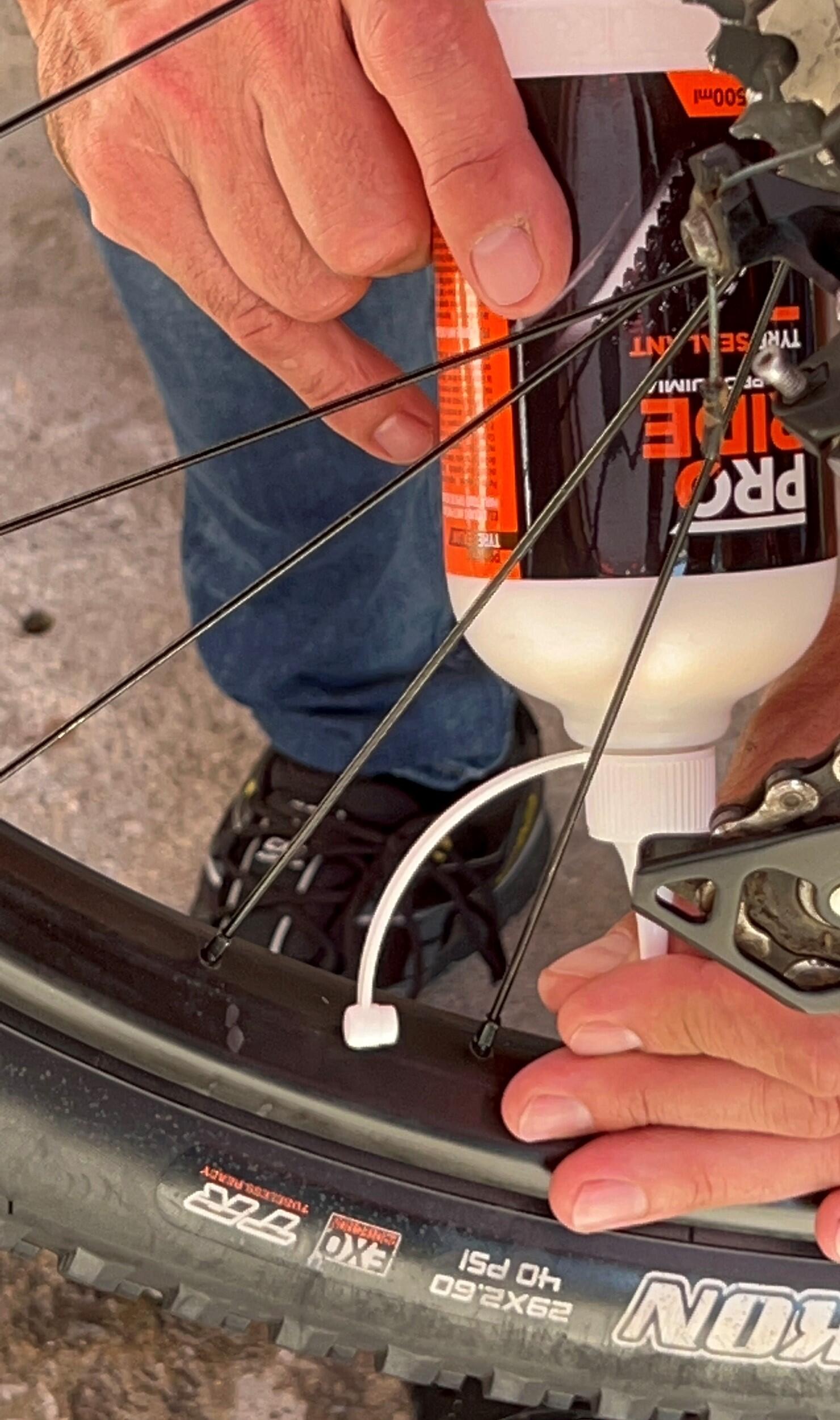 Líquido antipinchazos de alto rendimiento PRORIDE Tyre Sealant 500 ml 2/3