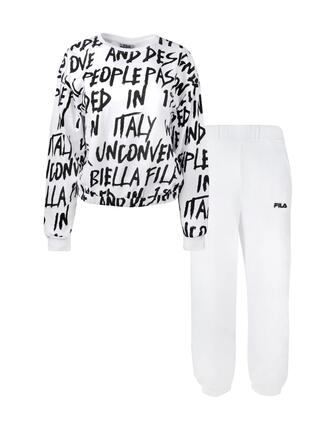 Women Brushed Cotton Fleece Pyjamas