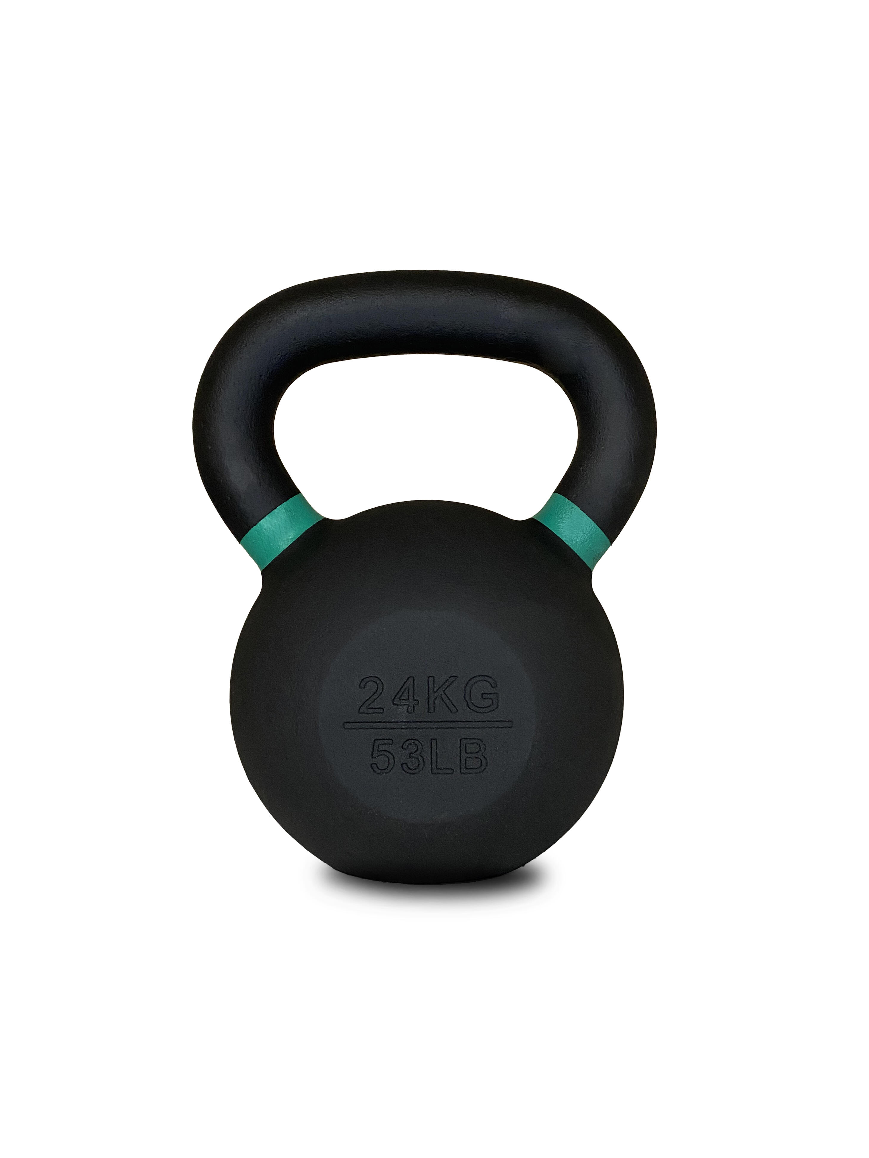 Kettlebell Pro ghisa nera opaca maniglia grip 4–36 kg 3/3