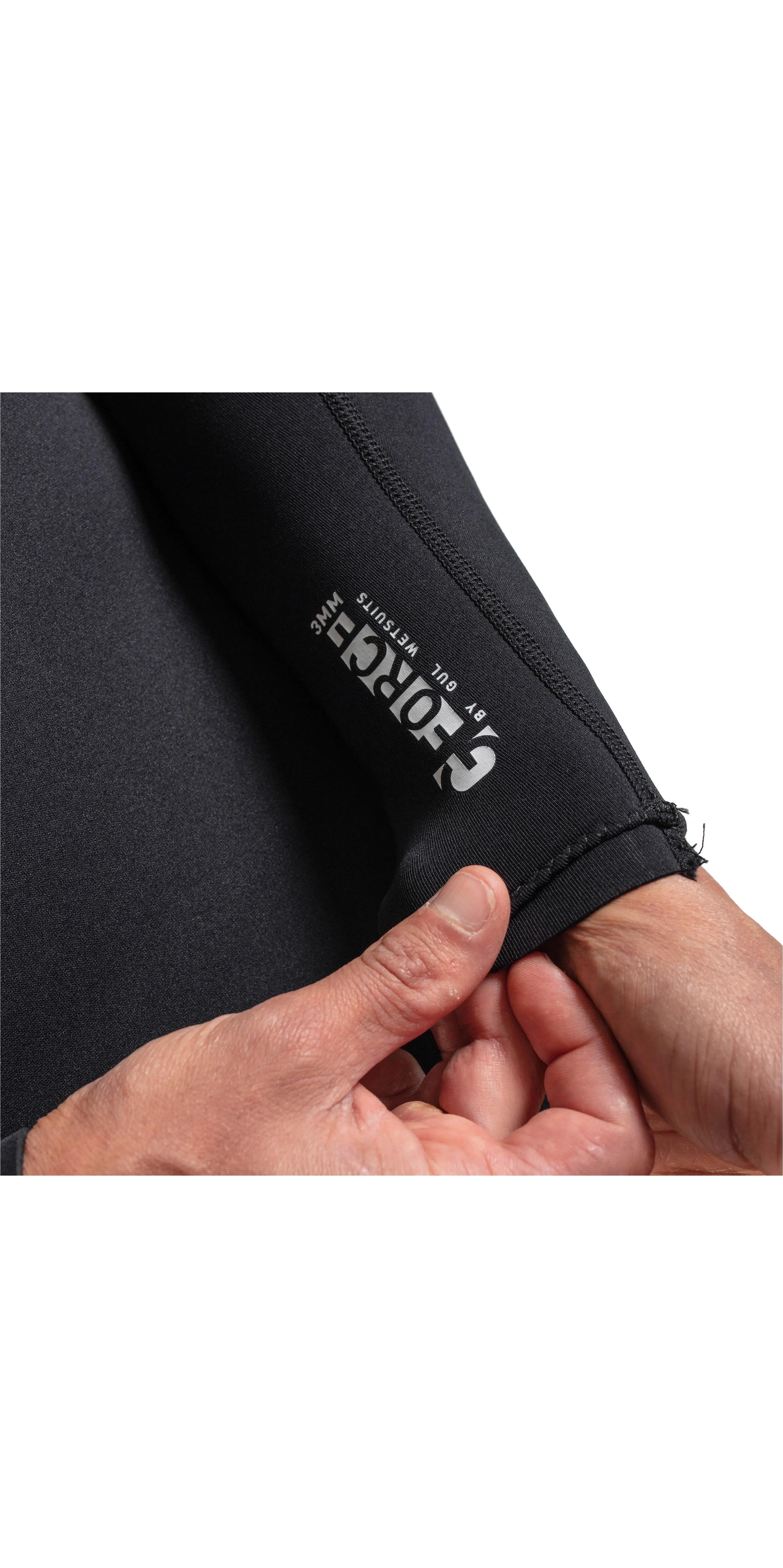 Combinaison intégrale manches longues GUL G-Force Flatlock 3 Back-Zip 5/6
