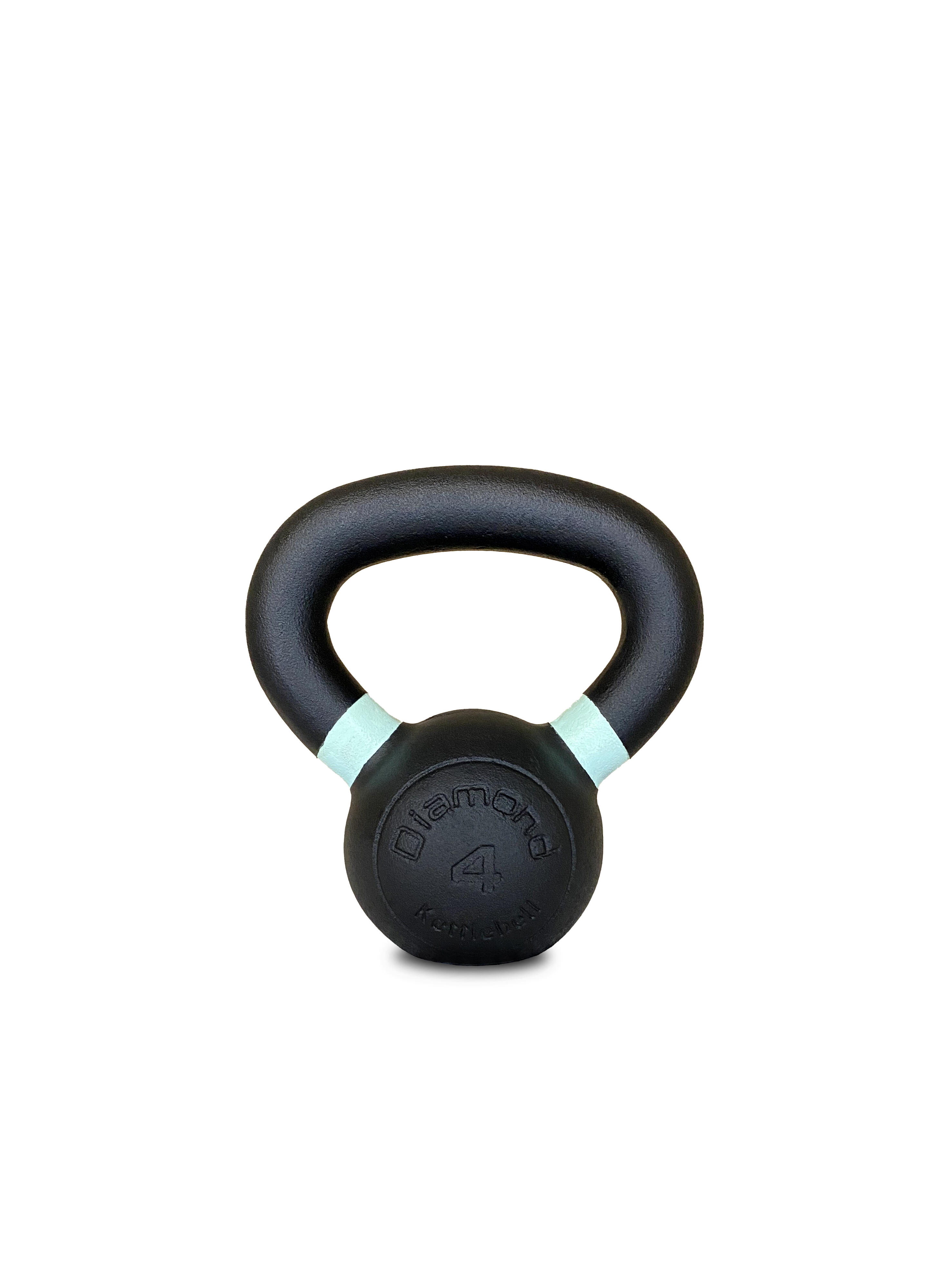 Kettlebell Pro ghisa nera opaca maniglia grip 4–36 kg 3/3