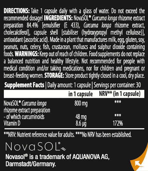 Curcuma - Liquid Curcuma - 30 Gélules 3/5