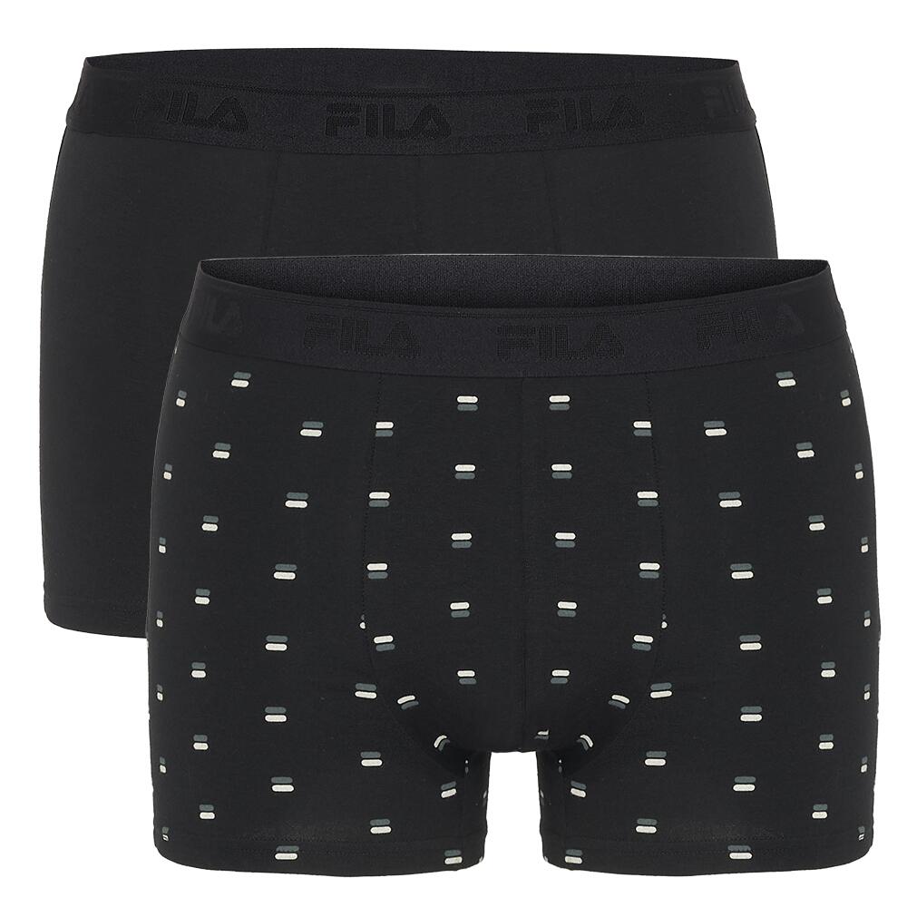 MAN BOXER ELASTIC WITH LOGO 2P 4/7