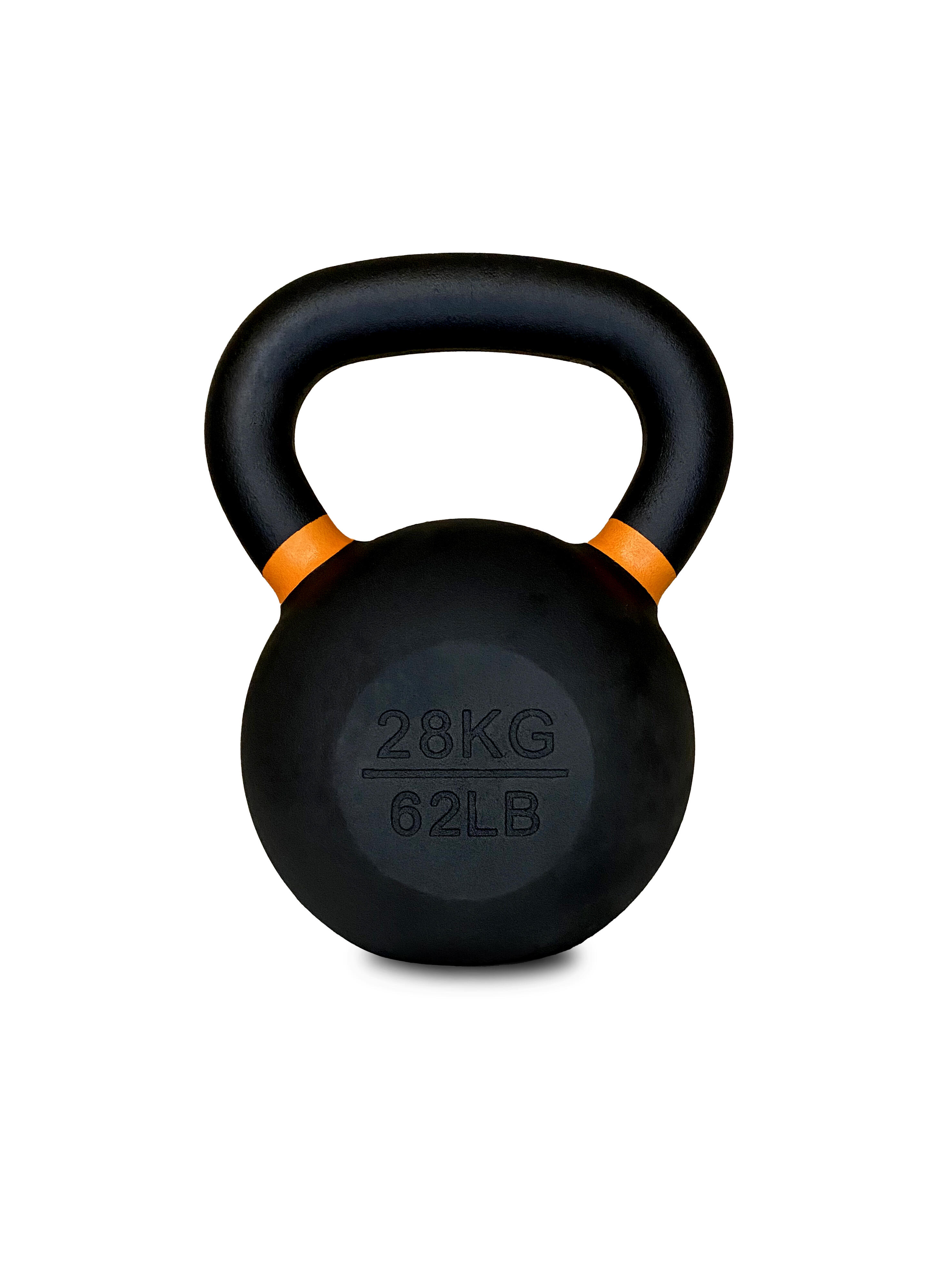 Kettlebell Pro ghisa nera opaca maniglia grip 4–36 kg 3/3