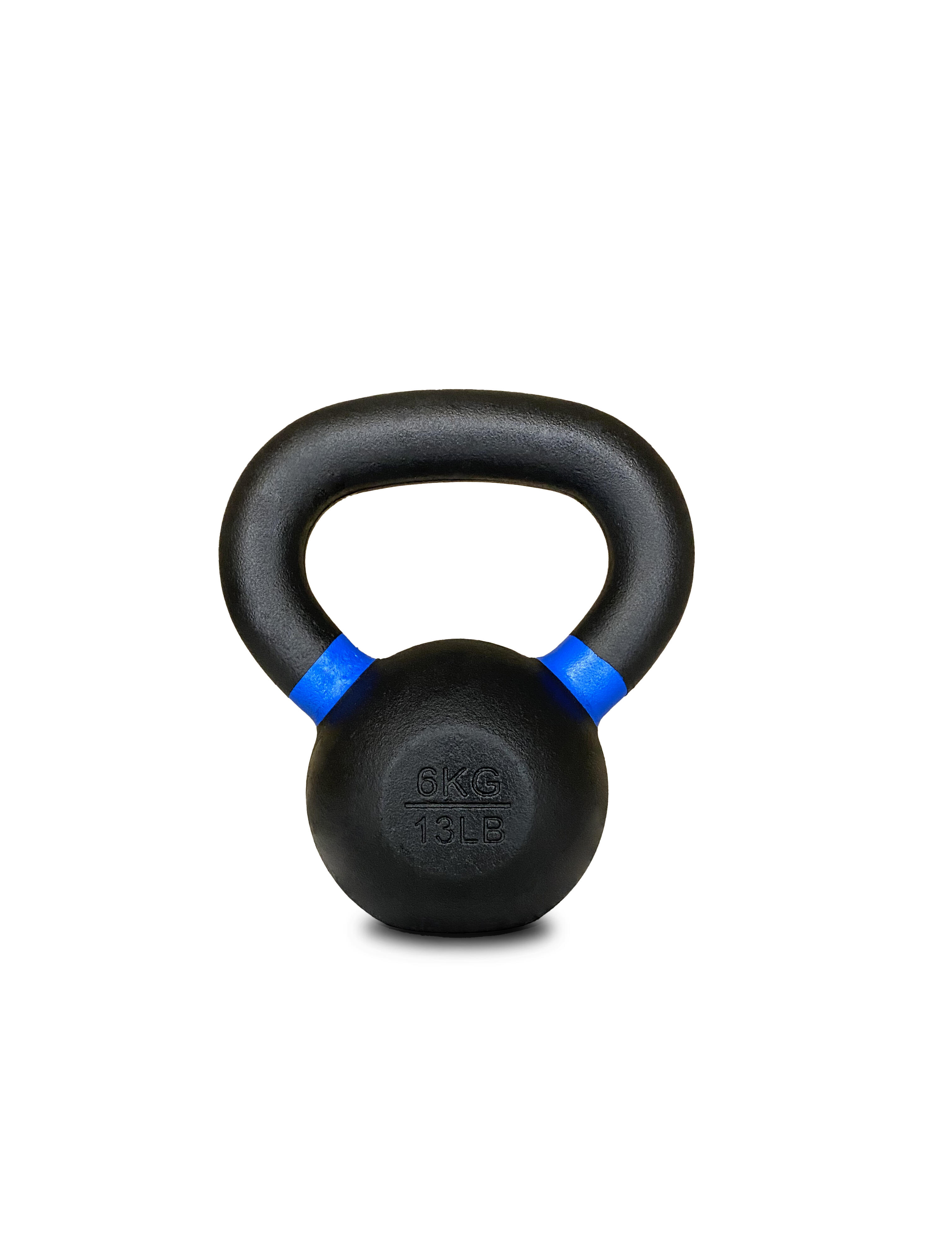 Kettlebell Pro ghisa nera opaca maniglia grip 4–36 kg 3/3
