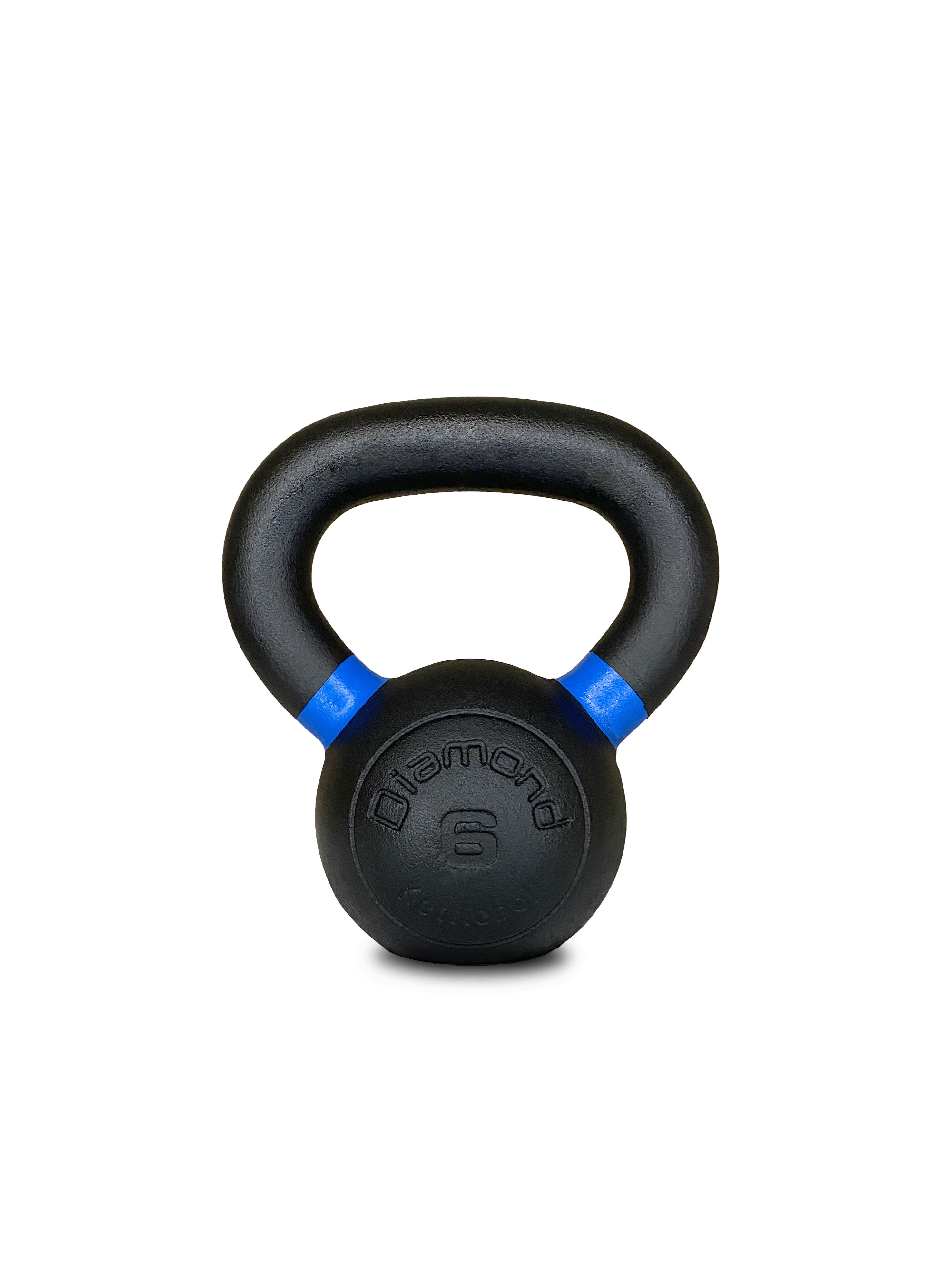 Kettlebell Pro ghisa nera opaca maniglia grip 4–36 kg 2/3