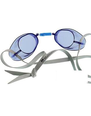 Occhiali da nuoto svedesi Malmsten Metallic Gold